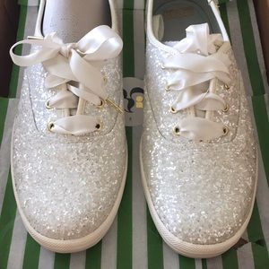 Keds x Kate Spade Champion Glitter Shoes